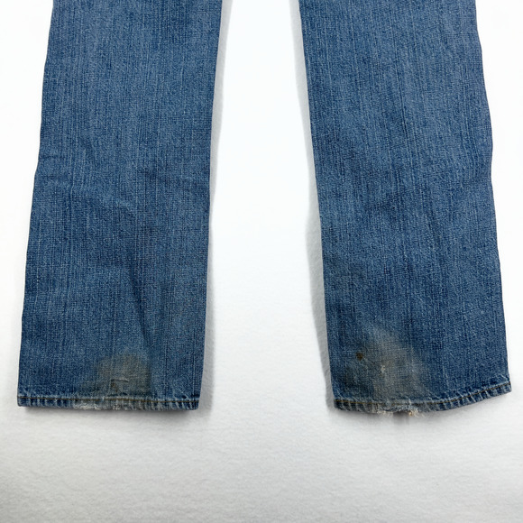 True Religion Straight Jeans World Tour Nathan Blue Flap Pocket Men's Size 30x34 - Picture 8 of 9